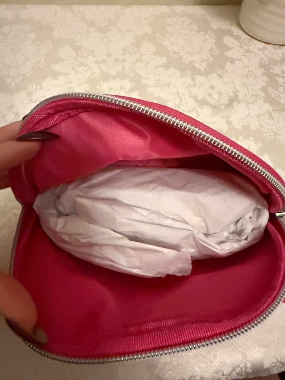 Travel Makeup Ulta Beauty with Pink Satin Cosmetic Pouch NWT - Picture 4 of 12